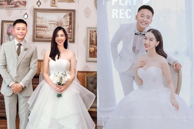 Rộ ảnh cưới Hoa hậu Thùy Tiên và Quang Linh Vlogs, thực hư ra sao?